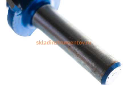 Фреза кромочная калевочная №1 ПРОФЕССИОНАЛ (22.2х9.4х52.4 мм; R4.8 мм; хвостовик 8 мм; ВК6) Зубр 28701-22.2