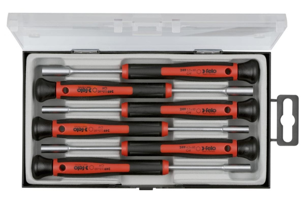 Набор отверток для точных работ под головки в кейсе, 6 шт Felo 24996156