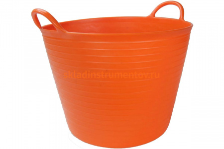 Корзина пластиковая апельсиновая №1 RUBI 25л 88704
