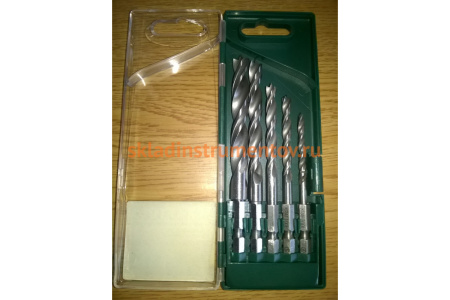 Набор сверл по дереву в боксе (5 шт; 4-10 мм) KRAFTOOL 29402-H5