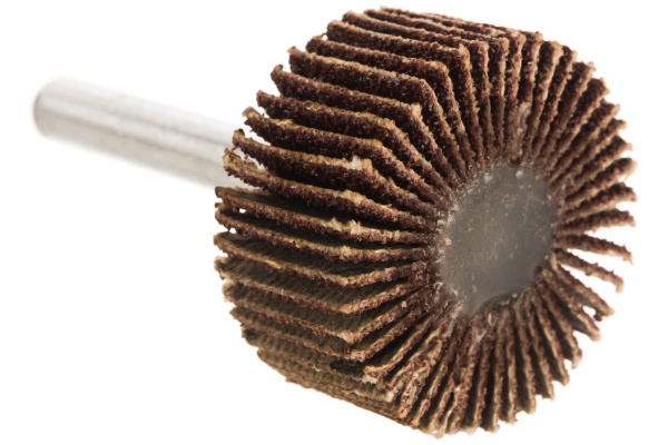 Круг лепестковый с оправкой (30х15 мм; P 80) ПРАКТИКА 648-892