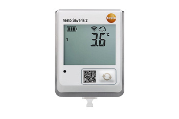 Логгер данных температуры Testo Saveris 2-T1 с дисплеем и встроенным сенсором NTC 0572 2001