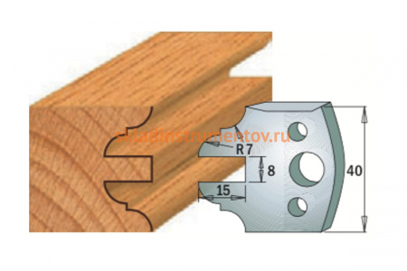 Комплект из 2-х ножей SP (40x4 мм) CMT 690.099