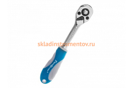 Ключ-трещотка с быстрым сбросом РемоКолор 72 зуб., 1/2, 43-4-024