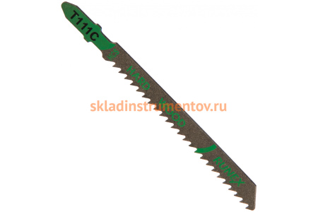 Пилки 100x75 мм, быстрый, грубый распил, T111C, 2 шт. Runex 555103-2