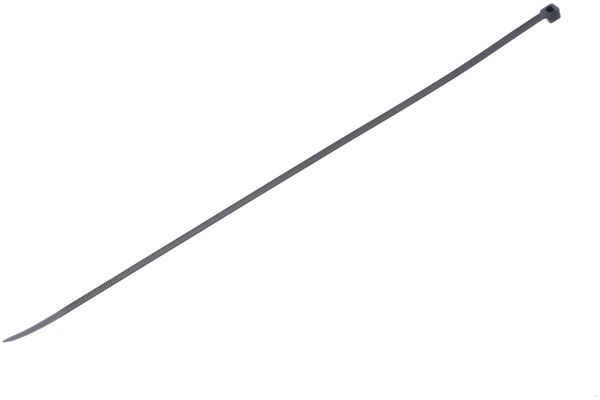 Пластиковые хомуты СИБРТЕХ, 300 * 4,8 мм, черные, 100 шт 45565