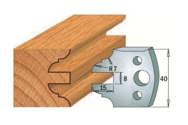 Комплект из 2-х ножей SP (40x4 мм) CMT 690.099