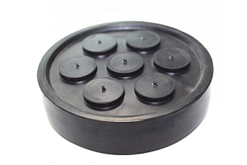 Накладка усиленная, кордированная (130х120х30 мм, h 14 мм) для подъёмников WIEDERKRAFT 5221015К