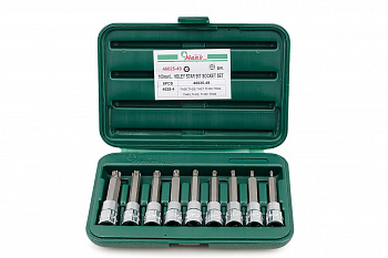 Набор торцевых головок-вставок TORX Security (ТН20-ТН60; 1/2"; 9 шт.) Hans 46025-49