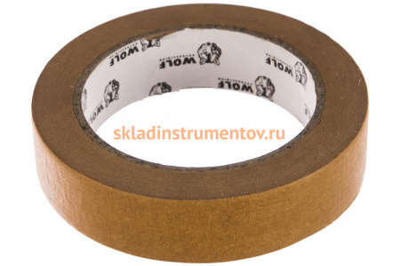 Маскировочная улучшенная коричневая лента Wolf 25 мм х 40 м 802.0125