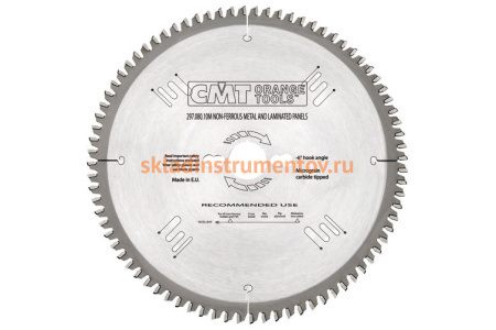 Диск пильный по цветным металлам и пластику (235x30x2,8/2,2 мм; Z48) CMT 296.235.48M