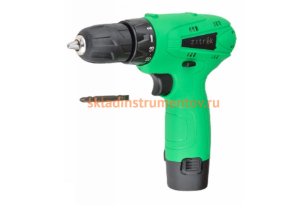 Аккумуляторная дрель-шуруповерт Zitrek Green 12 PRO 063-4073