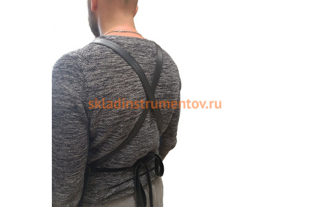 Кожаный фартук ПЕТРОГРАДЪ коричневый М00016064