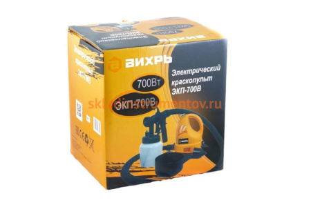 Электрический краскопульт Вихрь ЭКП-700В 72/17/1