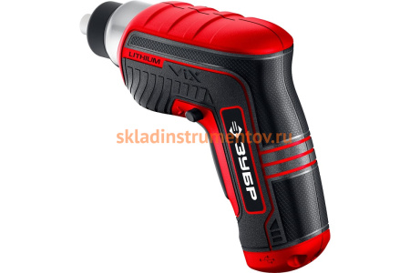 Аккумуляторная отвертка с битами ЗУБР ViX О-Е-3.6 ЛиМ2