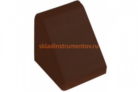 Уголок пирамида с заглушкой MFK-TORG 20х20х17 орех 20 20 17 7