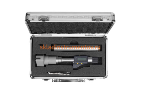 Микрометрический нутромер Micron 3-точечный, электронный, 50- 63, 0,001, у/к МИК 42126