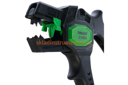 Инструмент для снятия кабельной изоляции 0,2-6 мм2 HAUPA 210695