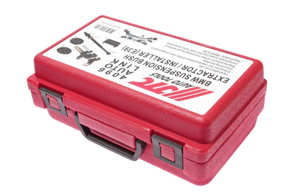 Набор инструментов для демонтажа сайлент-блоков подрамника BMW E39 (5 предметов в кейсе) JTC 4096