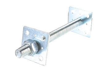 Регулировочная стойка ЗУБР Анкер 80х80х250мм х М24 310266-80