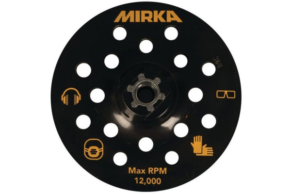 Шлифовальная подошва для PS1437 (125 мм; 17 отв.; M14) MIRKA 9190153001