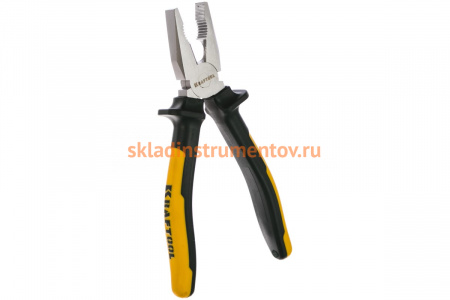 Комбинированные плоскогубцы 200 мм KRAFTOOL KRAFT-MAX 22011-1-20