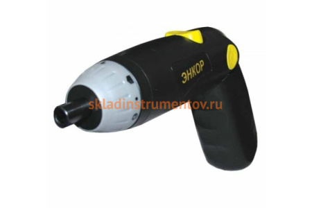 Аккумуляторная отвёртка Энкор ОА-4,8Р 50001