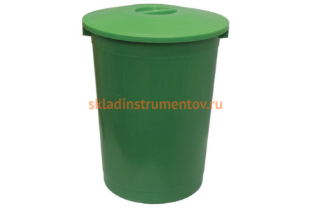 Бак Тара.ру с крышкой, 60 л, зеленый 04006