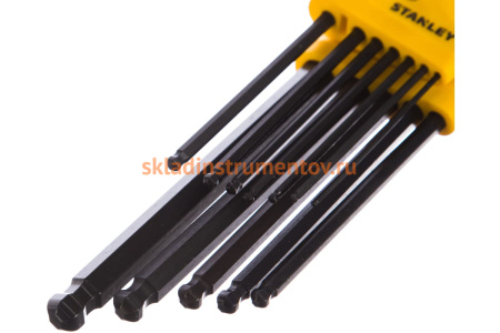 Набор дюймовых шестигранных ключей Stanley 0-69-257