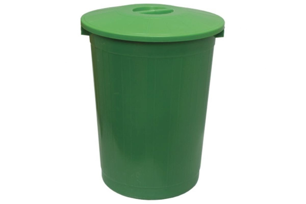 Бак Тара.ру с крышкой, 60 л, зеленый 04006