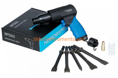 Пневмозубило NORDBERG с комплектом насадок NP5065