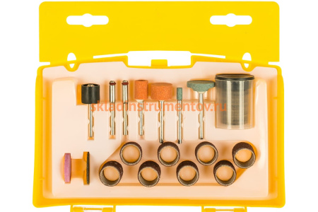 Набор мини-насадок в пластиковом кейсе (67 предметов) для гравировальных машин Stayer 29903-H67