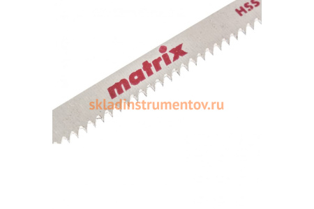 Полотна для электролобзика  по пластику, 100х72 мм, 2 мм, 3 шт. MATRIX 78232