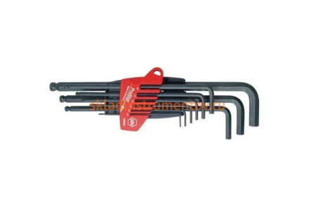 Набор шестигранных ключей 9шт Wiha ProStar 369 S9B 07186
