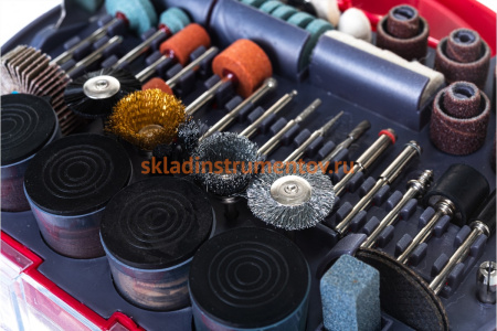 Набор мини-насадок для граверов 180 предметов Зубр 35900-H180