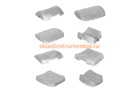 Вулканизатор с двумя нагревательными элементами и набором насадок WIEDERKRAFT 220 В 500 Вт WDK-86024