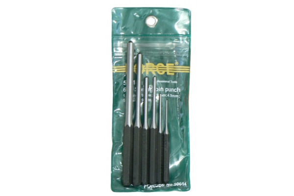 Набор коротких, цельных бородков с шариком и тонким жалом 6 предметов FORCE 50614