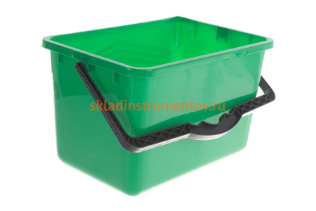 Малярное пластмассовое прямоугольное ведро СИБРТЕХ 8 л 81404