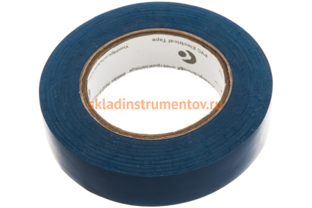 Клейкая изоляционная лента РемоКолор ПВХ, синяя, ширина 15 мм 49-5-000