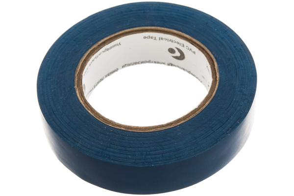 Клейкая изоляционная лента РемоКолор ПВХ, синяя, ширина 15 мм 49-5-000