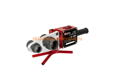 Сварочный аппарат для пластиковых труб QUATTRO ELEMENTI ST-1800 1800 Вт, насадки 20-50 мм 793-343