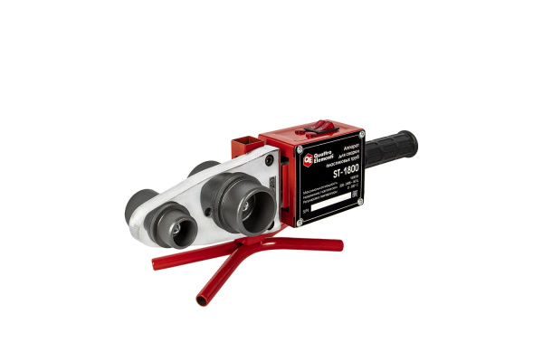 Сварочный аппарат для пластиковых труб QUATTRO ELEMENTI ST-1800 1800 Вт, насадки 20-50 мм 793-343