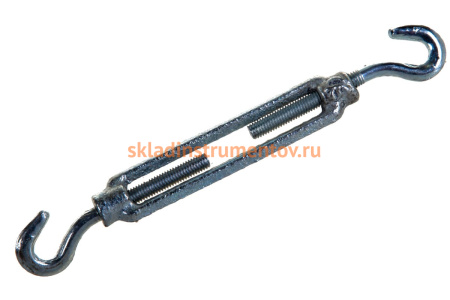 Талреп STAYER DIN 1480, крюк-крюк, М5, 20 штук, оцинкованный 30525-05 Талреп STAYER DIN 1480, крюк-крюк, М5, 20 штук, оцинкованный 30525-05