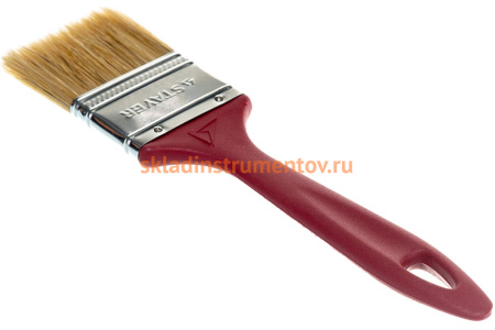 Плоская кисть STAYER UNIVERSAL-MASTER светлая натуральная щетина 50мм 0107-50_z01