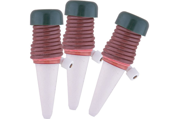 Керамические насадки для капельного полива с ПВХ трубками Archimedes 3 шт. 90839