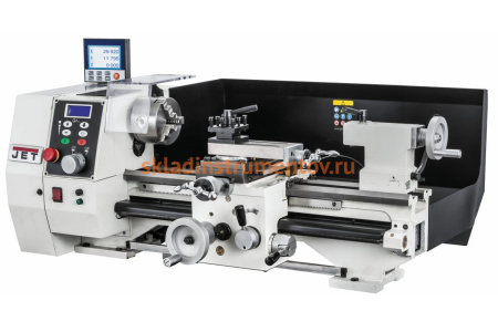 Токарный станок по металлу с УЦИ, зона обработки 210х450мм, 230 В JET BD-8A DRO 50000548M