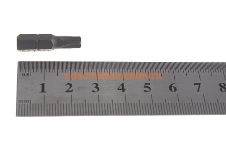 Вставка 5-гранная TORX с отверстием (TS27Hх25 мм; 1/4") JTC 1192527