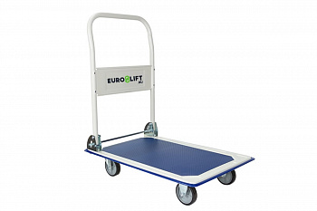 Платформенная стальная тележка EURO-LIFT ТН150 г/п 150 кг, диаметр колеса 100мм 00000248