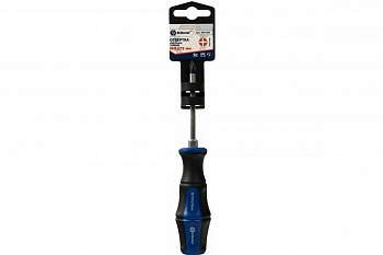 Отвертка ударная Ultra Grip PH-1x75 мм S2 КОБАЛЬТ 646-584