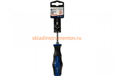 Отвертка ударная Ultra Grip PH-1x75 мм S2 КОБАЛЬТ 646-584